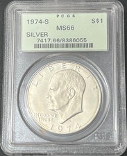 1973 $1 (Regular Strike) Ike Dollar - PCGS CoinFacts
