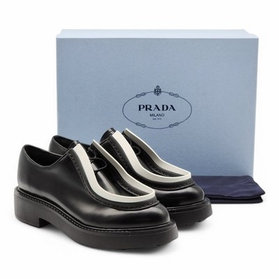 靴 prada diapason opaque shoes 39 0400020917244_DARKBROWNBLACK?