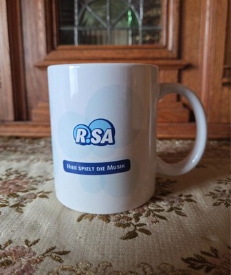 1 Tasse RSA (Radio Sachsen) , Werbetasse