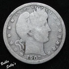 1907-O Barber Quarter — photo from another recent sale