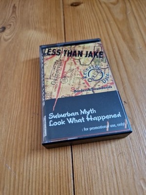 Less Than Jake - Tape BORDERS & BOUNDARIES -PROMO 2 SONGS *Sammeln*Rarität*