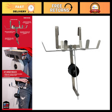 Adjustable Drywall Mud Pan Holder & Tape Spool with Tension Hub - Tool Set