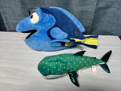 Disney Pixar Finding Nemo Dory & Destiny 2 Plush Stuffed Animals Toys