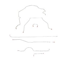 For Chevrolet Truck 3100 1951-1952 Complete Brake Lines Long Bed Tck5102om-cpp For Chevrolet Truck 3100 1951-1952 Complete Brake Lines Long Bed Tck5102om-cpp