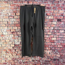 Skims Womens Double Waistband Pant Sweatpants XL Washed Onyx