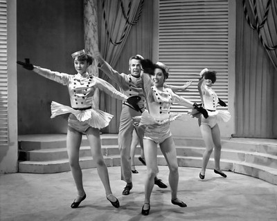Early AUDREY HEPBURN Dancing on the BBC in 1950 - 8 X 10 In Photo