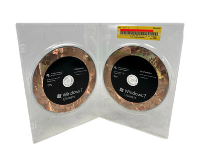Microsoft Windows 7 Ultimate 32/64 Bit DVD -Full Retail Version