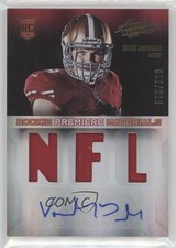 2013 Panini Absolute Rookie Premiere Materials /299 Vance McDonald #239 Auto 9a7