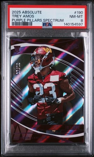 2025 Panini Absolute Trey Amos Base (RAW)