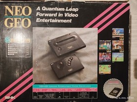 SNK NEO GEO AES Console Japan System,  with Box, Controller, Av Cable 