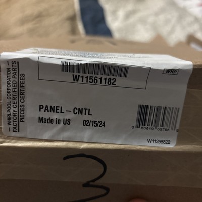 W11561182 OEM Control Panel 