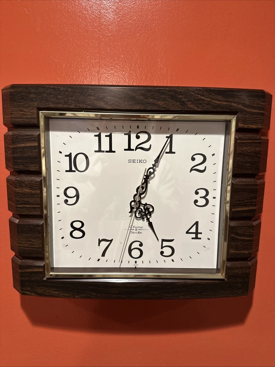 vintage seiko wall clock products for sale | eBay