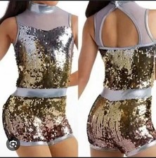 Weissman Showtime Costume 16242 Party Party Party Size MC gold Ombr  Sequence
