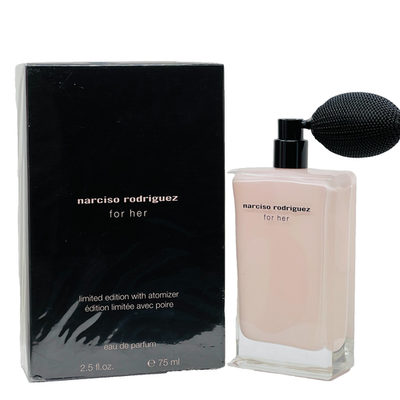 Naarciso Rodriguez for her limited edition with atomizer EDP 2.5
