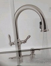 KOHLER Neuhaus R24937-SD-VS Kitchen Faucet, Vibrant Stainless Fini. New Sealed