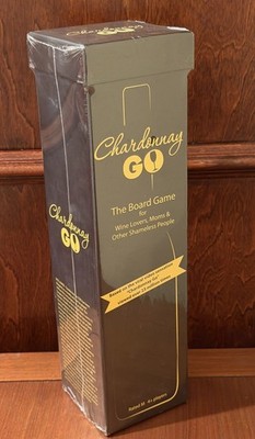 CHARDONNAY GO BOARD GAME: WINE LOVERS, MOMS & OTHER SHAMELESS PEOPLE SEALED NEW