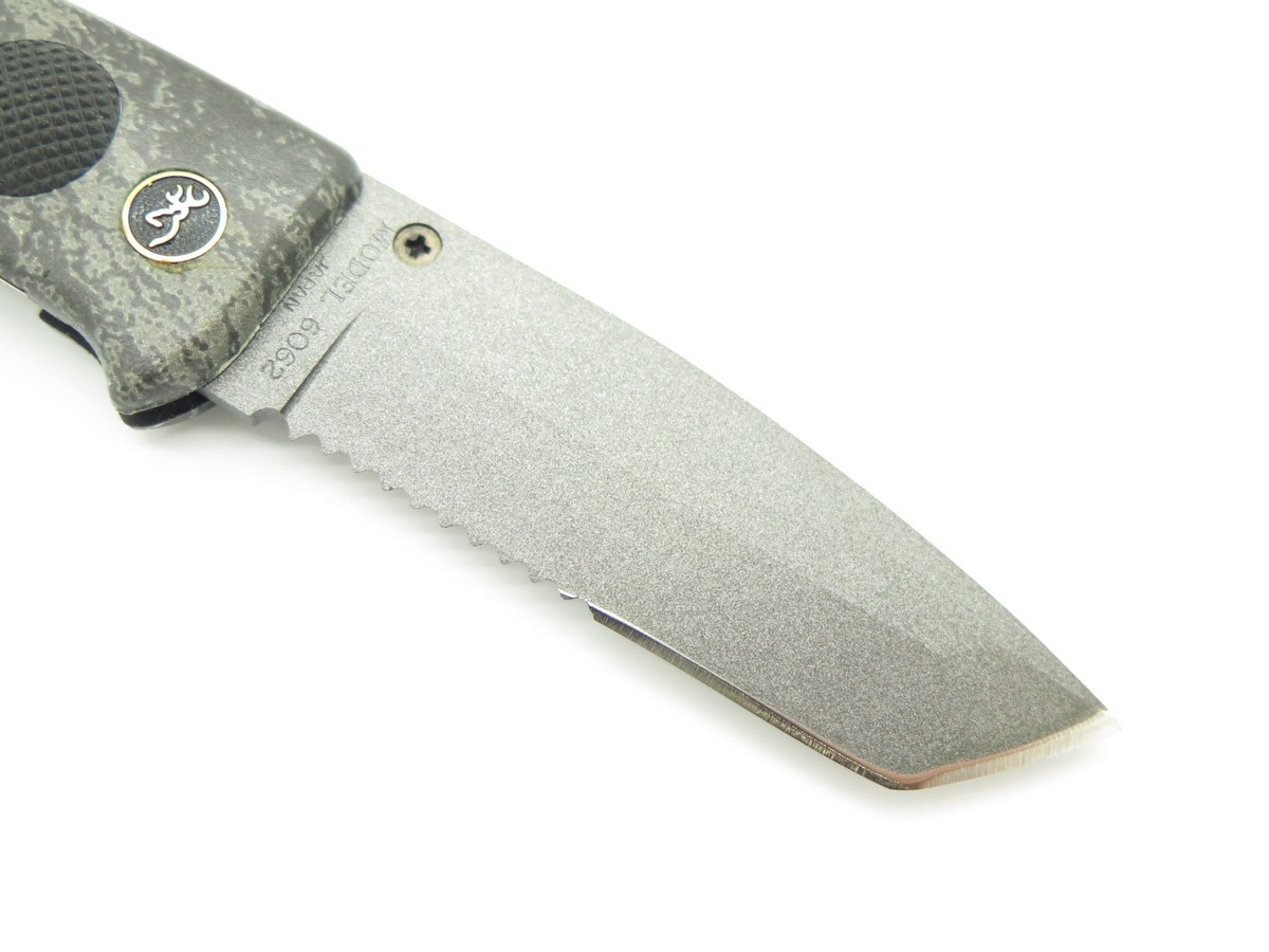 Vtg Browning 6062 Barracuda Hiro Seki Japan C Tanto Folding Hunter