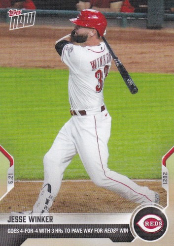 2021 Topps Now 245 Jesse Winker