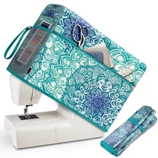 Sewing Machine Cover Protective Dust Cover with Pockets for Most Standard Sewing
