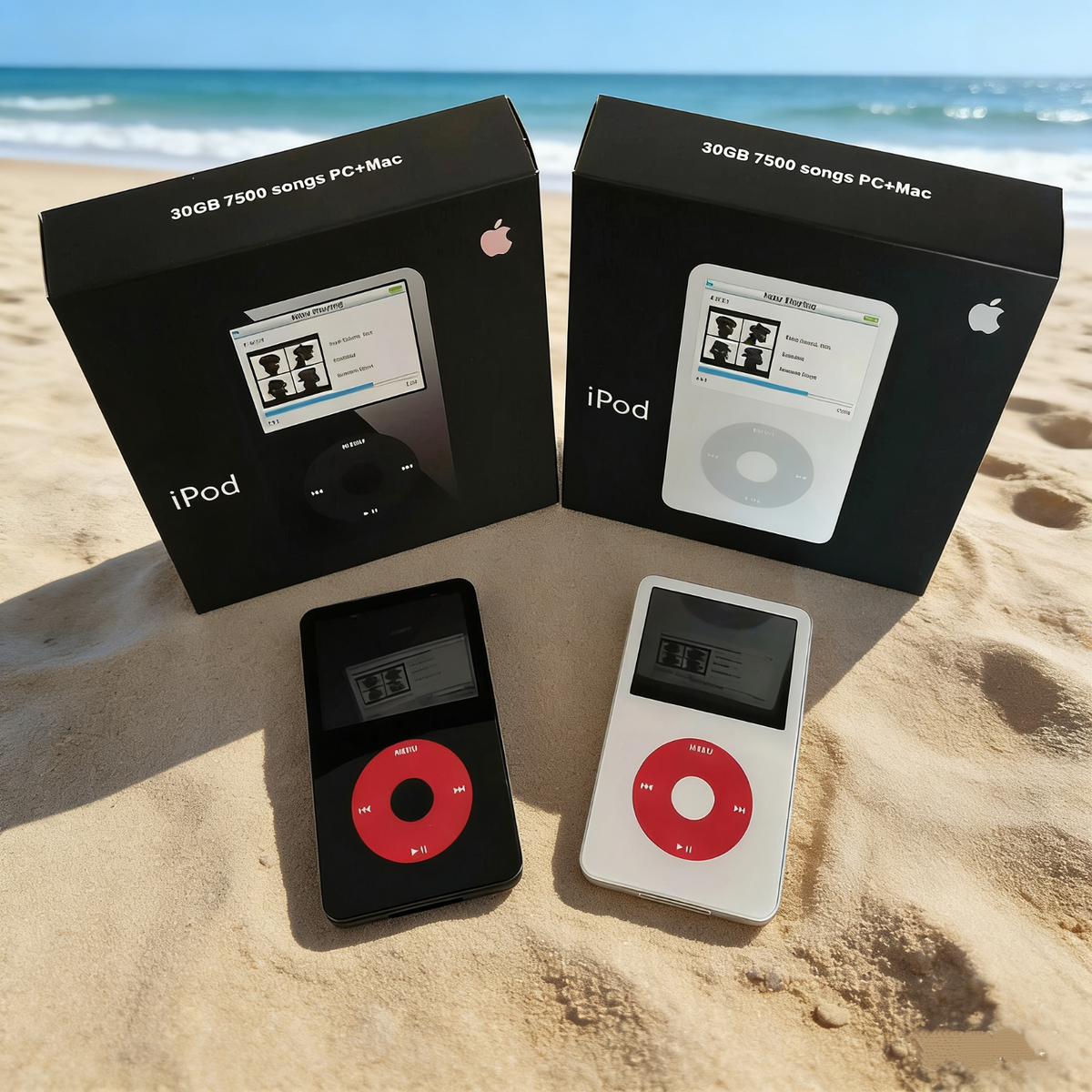 New Apple iPod Classic Vdieo 5th Generation U2 Special Edition
