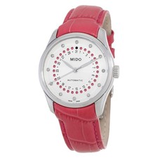 Mido Belluna Automatic White Dial Ladies Watch M0242071603609
