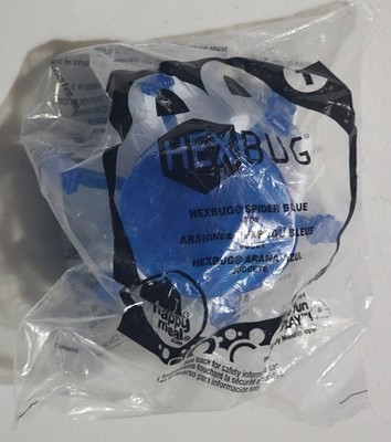 McDonald's 2014 Spin Master Hexbug Happy Meal Toy, NIP Spider Blue #1