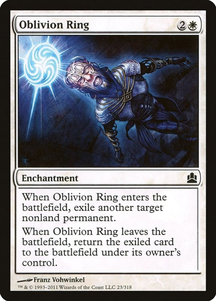 Oblivion Ring, Commander #23 Near Mint MTG C