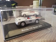 1/43 porsche 550 spyder 1955 ixo model no bbr no amr