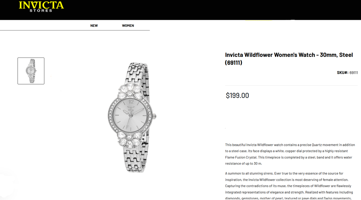 Invicta Women display picture 2