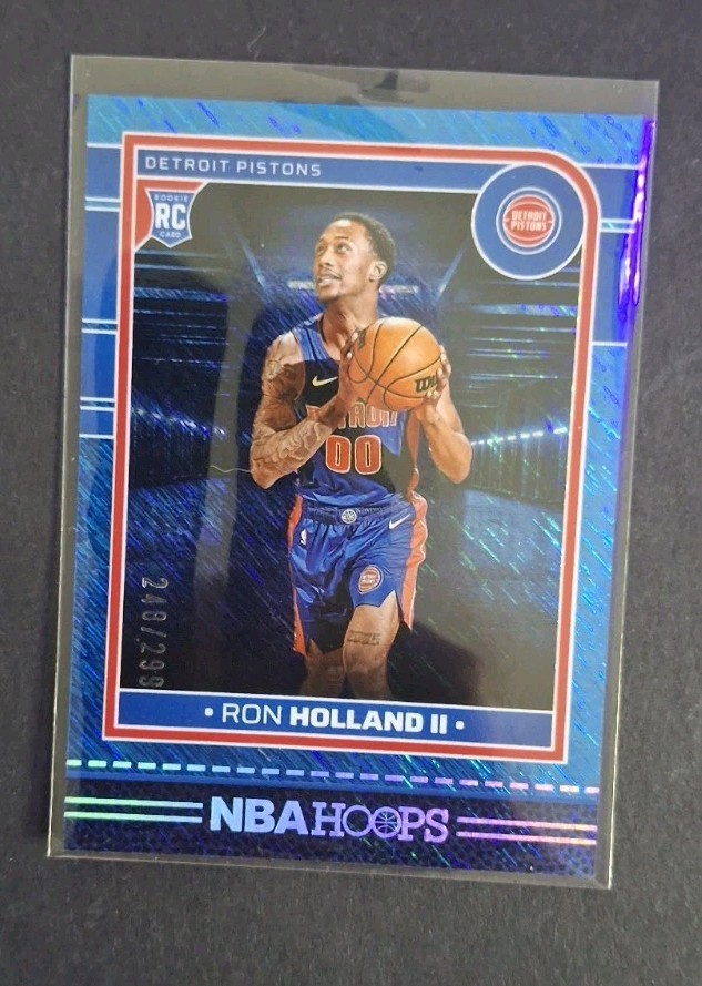 2024-25 Panini NBA HOOPS Ron Holland II #235 RC Storm 248/299