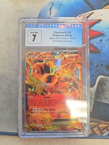 Charizard-EX graded CGC 7 for sale on eBay