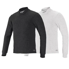 Alpinestars 4757024-20- M Race V3 Top, L/S FIA/SFI, White Medium