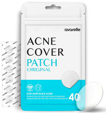 Acne Cover Patches, Eligible Hydrocolloid Pimple Patches for Face with Tea Tree