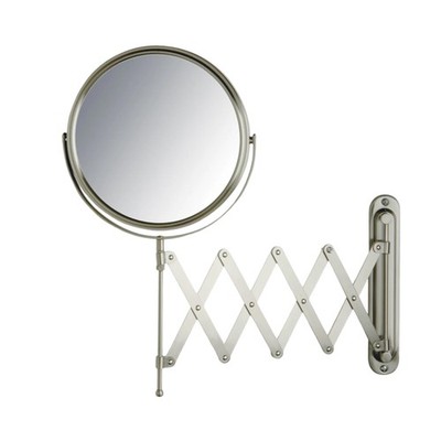 Two-Sided Wall-Mounted Makeup Mirror - Makeup Mirror with 7X Magnification & ...