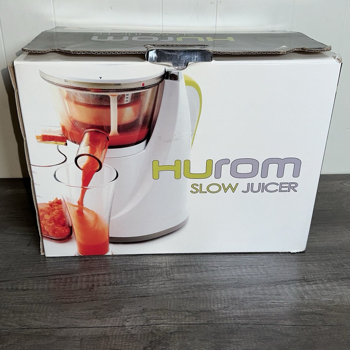 Juicer Hurom Slow Juicer White HU-100 OPEN BOX | eBay
