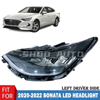 For 2020 2021 2022 2023 Hyundai Sonata LED Headlight Assembly Driver Left DRL