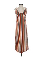 Minkpink Collective Women Orange Casual Dress S