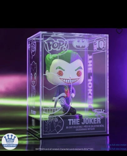 Funko Pop! Diecast DC Universe #10 The Joker COMMON - No Chase