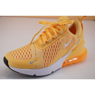 Nike Air Max 270 Topaz Gold Running Sneakers Yellow Trainer Nike Air Max 270 Topaz Gold Running Sneakers Yellow Trainer
