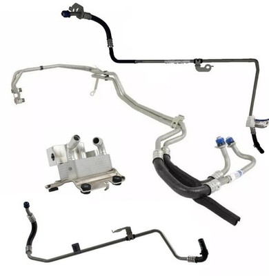 OEM NEW 15-20 Ford 5.0L F-150 Transmission Oil Cooler Lines w/ AUX