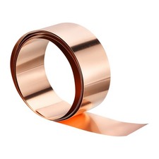 99.9 Pure Copper Flashing 1x100x1M Copper Metal Sheet Roll Strip Foil Plate DIY
