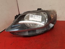 SEAT IBIZA 2008 LEFT HEADLIGHT HEADLAMP PASSENGER SIDE 6J2941021C