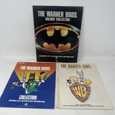 Warner Bros. Collection Vintage Catalogs Lot of 4 1989/1990