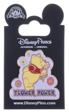 2002 Disney Sparkle Power Core Pins Flower Power Pin With Packing Only