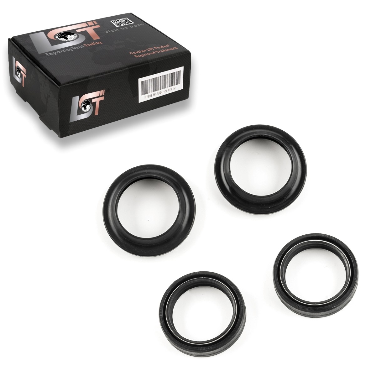Gasket Rings Shaft Seals Dust Caps Set 41X54X11 Mm For Hyosung GT 650