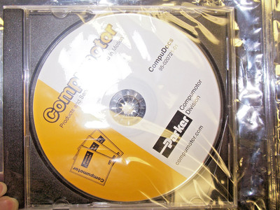 NEW PARKER COMPUMOTOR COMPUDOCS  95-020721-01 SOFTWARE CD W/WIRES 9502072101