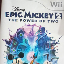 Disney Epic Mickey 2: The Power of Two Nintendo Wii Co-op Action Adventure Game