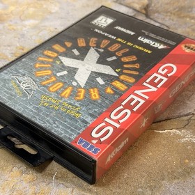 Revolution X: Music is the Weapon Case & Cartridge - Sega Genesis