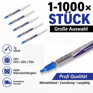 Wärmeleitpaste 1g HY510 Fettpaste CPU GPU PS4 PC Chipset Thermopaste Kühlpaste