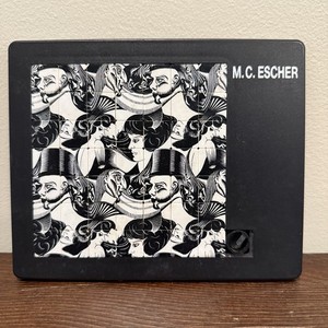 Vintage MC Escher Slide Tile Puzzle “Eight Heads, 1922”, Pussycat, Germany 1990